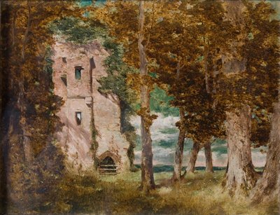 Ruins of Kirkoswald Castle, Cumberland by William James Blacklock